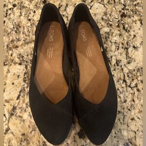 Black Tom Jutti Neat flats (worn twice & excellent condition!!!!)